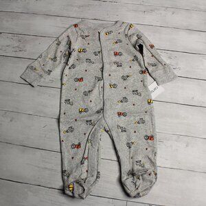 Carter's Baby Boy's Pajama Sleeper Size 9 Months Thermal Footie